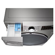 LG Lava-Secadora Carga Frontal (16kg/35lbs) con Tecnología AI DD™ & TurboWash™ Color Silver, WD16EG2S6