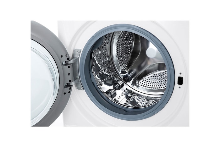 Lavadora acercamiento tanque.