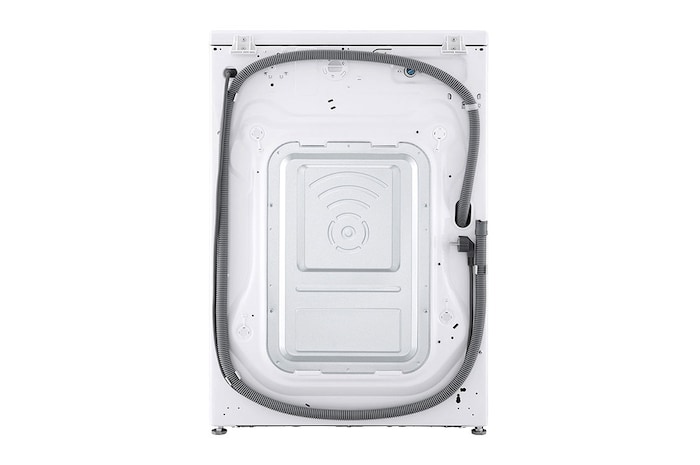 Lavadora LG vista trasera