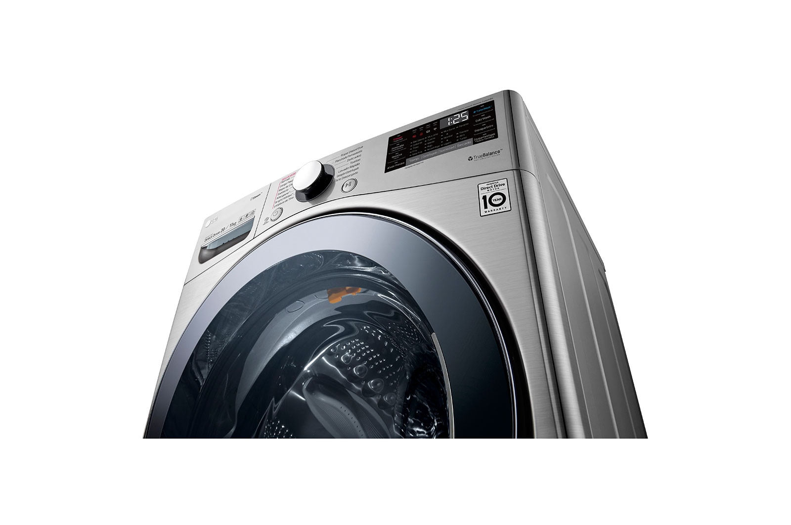 LG Lava-Secadora Carga Frontal Victor 2 VCM Tipo Acero Inox (20kg/44lbs), WD20VV2S6