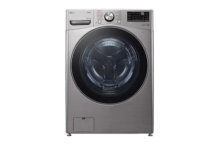 Lavadora LG 2 en 1 WD20VV2S6R, vista frontal