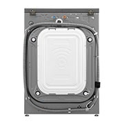 Vista trasera de lavadora LG WD20VV2S6R.
