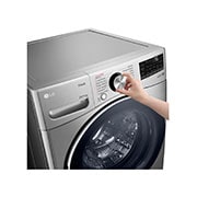 LG Lava-Secadora Carga Frontal Victor 2R  AI DD™ (Inteligencia Artificial), ThinQ, VCM Tipo Acero Inox (22kg/48lbs), WD20VV2S6R