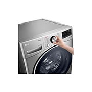 LG Lavadora carga Frontal 2 en 1 - 22 Kg/48 lbs - AIDD - WD22VV2S6BR, WD22VV2S6BR