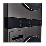 LG WashTower (25kg/55lbs) & Secadora (25kg/55lbs) AIDD, Color Negro, WK25BS6