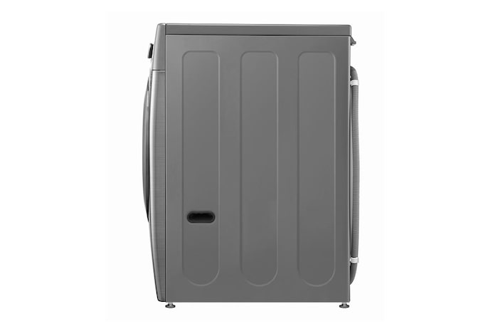 Lavadora LG wm20vv26w, vista lateral.