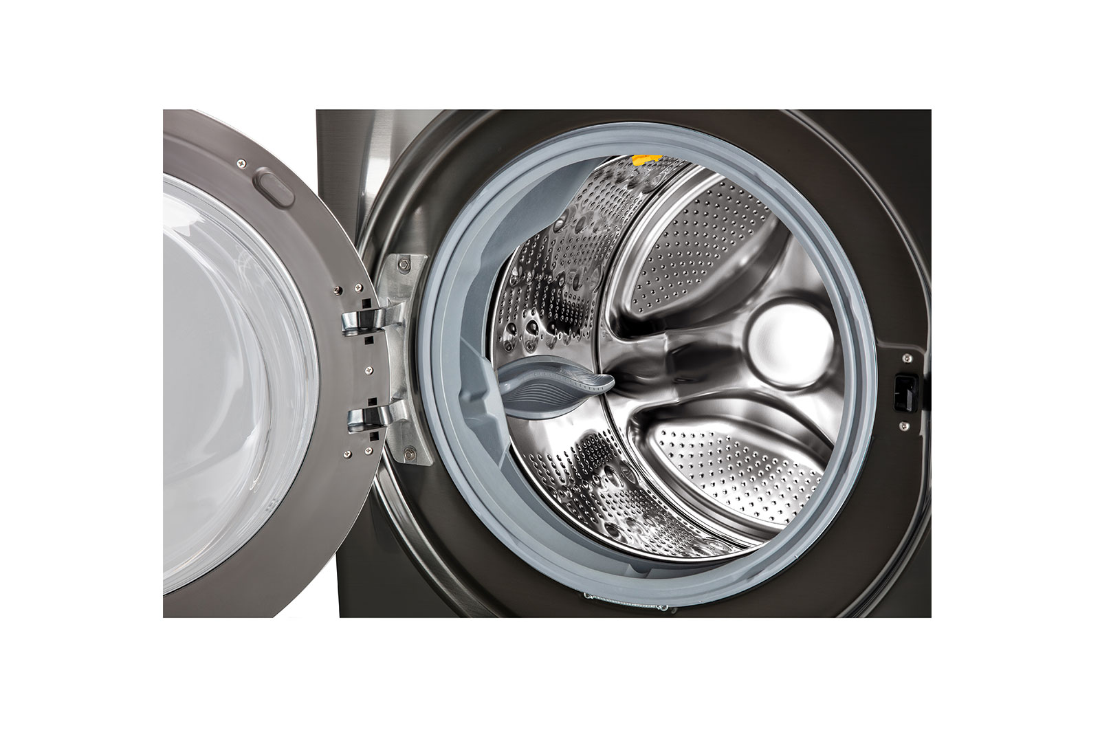 LG Lavadora Carga Frontal 22kg/48lbs  Victor 2Black Steel, WM22BV2S6BR