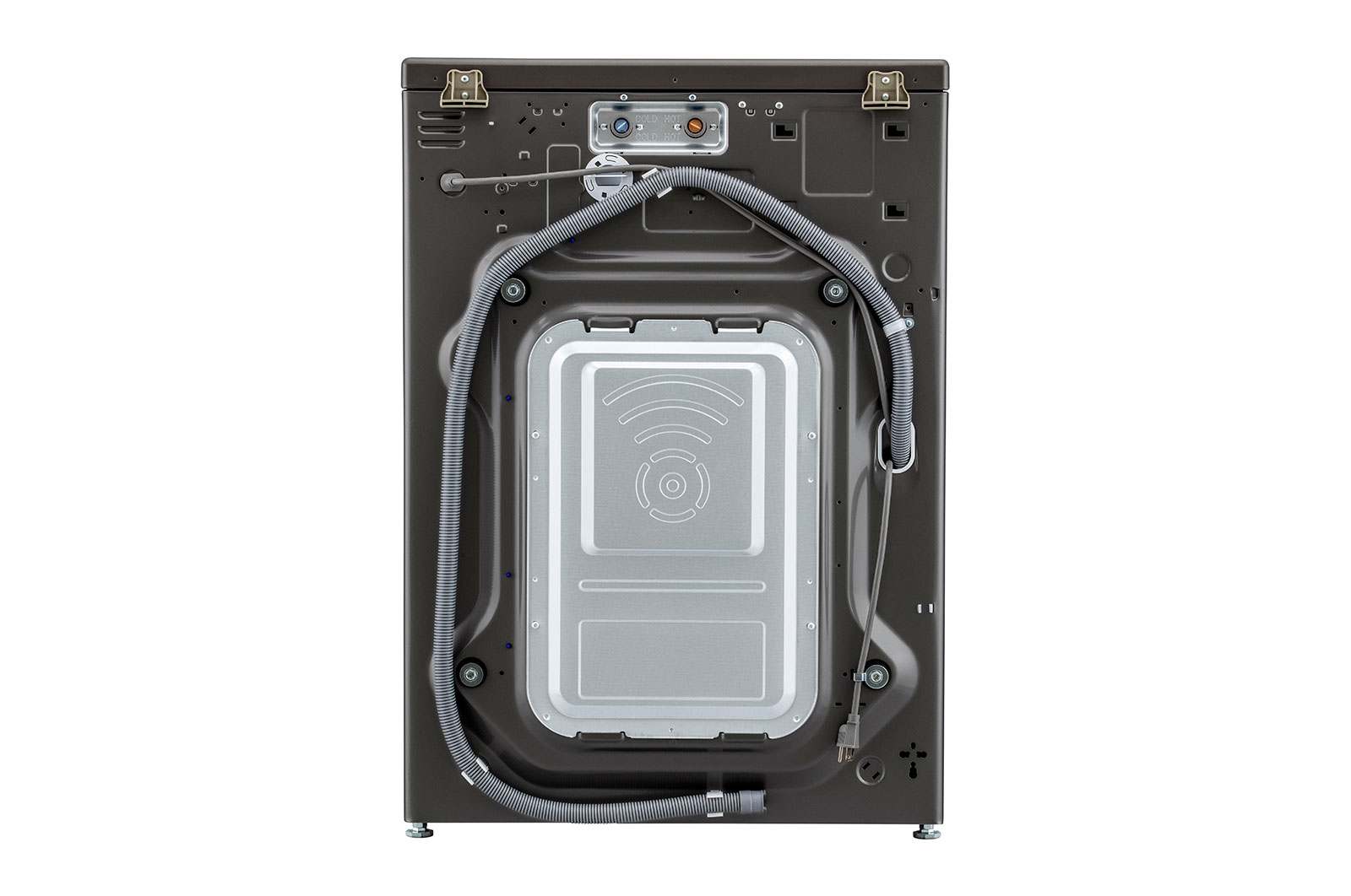 LG Lavadora Carga Frontal 22kg/48lbs  Victor 2Black Steel, WM22BV2S6BR