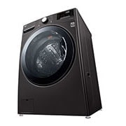 LG Lavadora Carga Frontal 22kg/48lbs  Victor 2Black Steel, WM22BV2S6BR