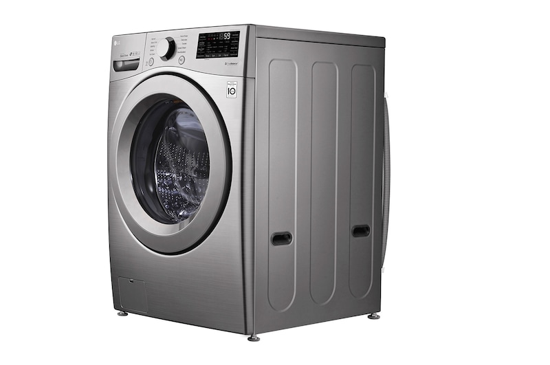 LG Lavadora Carga Frontal, 48lbs/22kg, 6MotionDD, Color VCM Tipo Acero Inox, WM22VV26