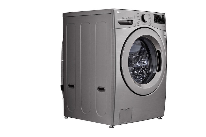 LG Lavadora Carga Frontal, 48lbs/22kg, 6MotionDD, Color VCM Tipo Acero Inox, WM22VV26