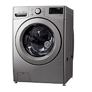LG Lavadora Carga Frontal, 48lbs/22kg, 6MotionDD, Color VCM Tipo Acero Inox, WM22VV26