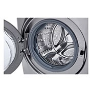 LG Lavadora Carga Frontal, 48lbs/22kg, ThinQ, 6MotionDD, Color VCM Tipo Acero Inox, WM22VV26R