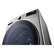 LG Lavadora Carga Frontal, 48lbs/22kg, ThinQ, 6MotionDD, Color VCM Tipo Acero Inox, WM22VV26R