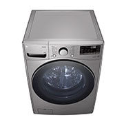 LG Lavadora Carga Frontal, 48lbs/22kg, ThinQ, 6MotionDD, Color VCM Tipo Acero Inox, WM22VV26R