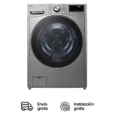 Lavadora Carga Frontal - 22kg/48lbs - AIDD - Gris - WM22VV2S6BR