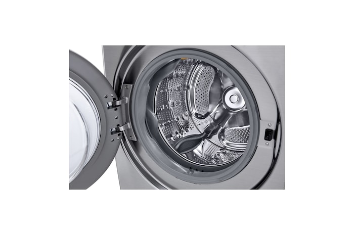 LG Lavadora LG Carga Frontal 22Kg Plata AIDD™ TurboWash™ Steam™, WM22VV2S6BR