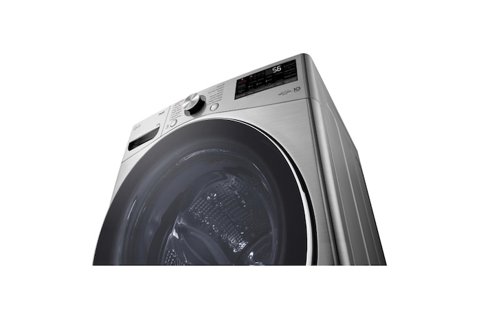 LG Lavadora LG Carga Frontal 22Kg Plata AIDD™ TurboWash™ Steam™, WM22VV2S6BR