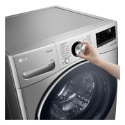 LG Lavadora Carga Frontal 22kg/48lbs  Victor 2 / VCM Tipo Acero Inox, ThinQ., WM22VV2S6BR