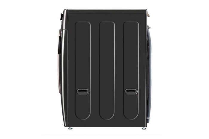 Lavadora LG wm25bv2s6br, vista lateral.