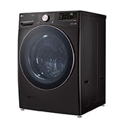 LG Lavadora Carga Frontal - 25kg/55lbs - AIDD - Negro - WM25BV2S6BR, WM25BV2S6BR