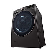 LG Lavadora Carga Frontal - 25kg/55lbs - AIDD - Negro - WM25BV2S6BR, WM25BV2S6BR