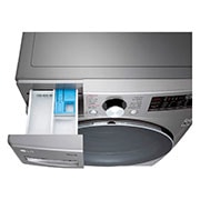 LG Lavadora Carga Frontal (16kg/35lbs) con Tecnología AI DD™ & TurboWash™ Color Silver, WO16EG2S6