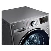 LG Lavadora Carga Frontal (16kg/35lbs) con Tecnología AI DD™ & TurboWash™ Color Silver, WO16EG2S6