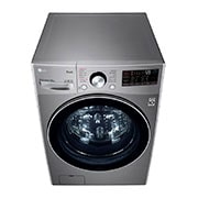LG Lavadora Carga Frontal (16kg/35lbs) con Tecnología AI DD™ & TurboWash™ Color Silver, WO16EG2S6