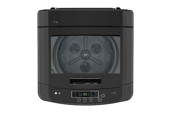 LG Lavadora LG Carga Superior 13Kg Negro TurboDrum™ Punch+3, WT13BPB