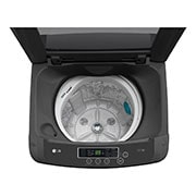 Lavadora LG Carga Superior(13kg/28lbs), con tecnología Motor Smart  Inverter, Turbo Drum, Pre-lavado+Normal, Color Plateado - WT13DPBK