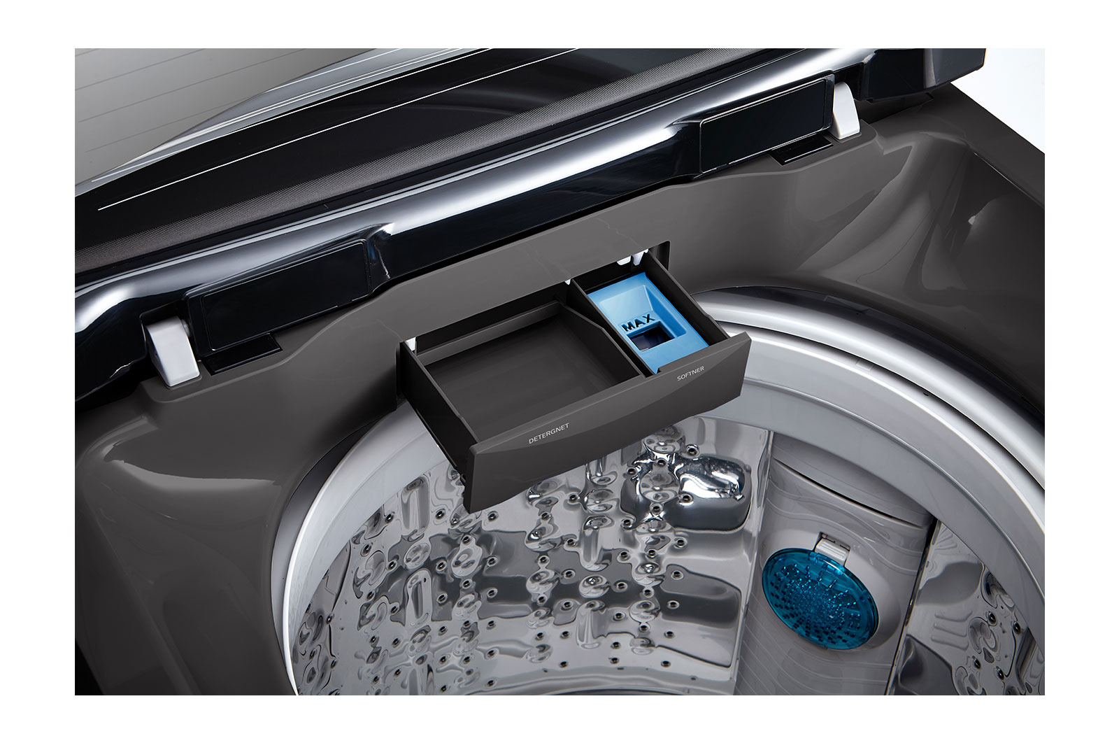 LG Lavadora Motor Smart Inverter 13Kg, Smart Motion+Turbo Drum™, Pre-lavado+Normal, Carga Superior, WT13BSBP