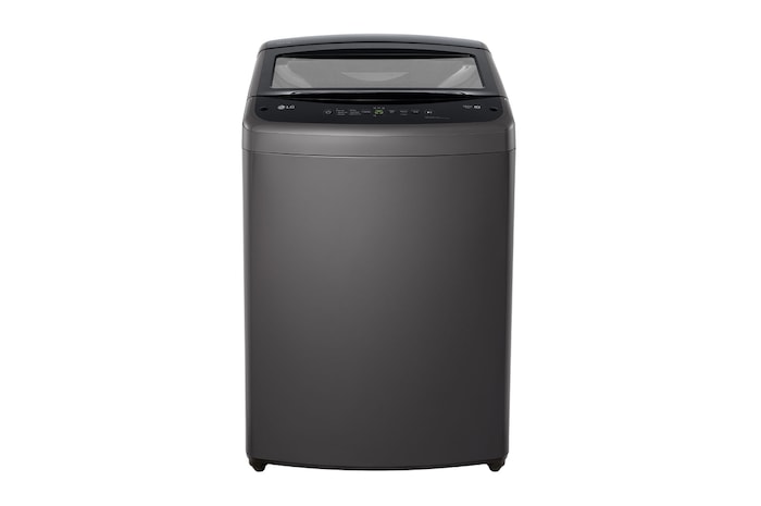 Vista frontal de Lavadora Carga Superior WT16MVTB 16Kg/35lbs Smart Motion - Negro