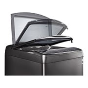 LG Lavadora Sapience HEDD 17kg Carga Superior, ThinQ, Color Negro “ Black Steel”, Tecnologia TurboWash 3D, WT17BSS6H1