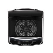 LG Lavadora Sapience HEDD 17kg Carga Superior, ThinQ, Color Negro “ Black Steel”, Tecnologia TurboWash 3D, WT17BSS6H1