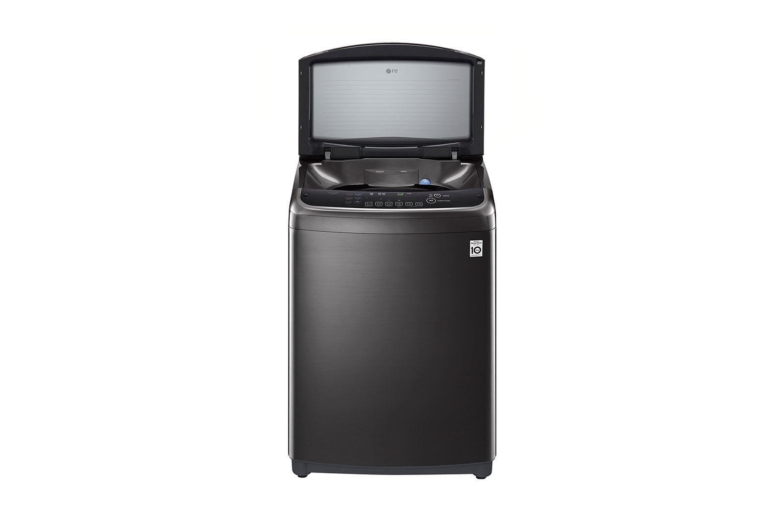 LG Lavadora Sapience HEDD 17kg Carga Superior, ThinQ, Color Negro “ Black Steel”, Tecnologia TurboWash 3D, WT17BSS6H1