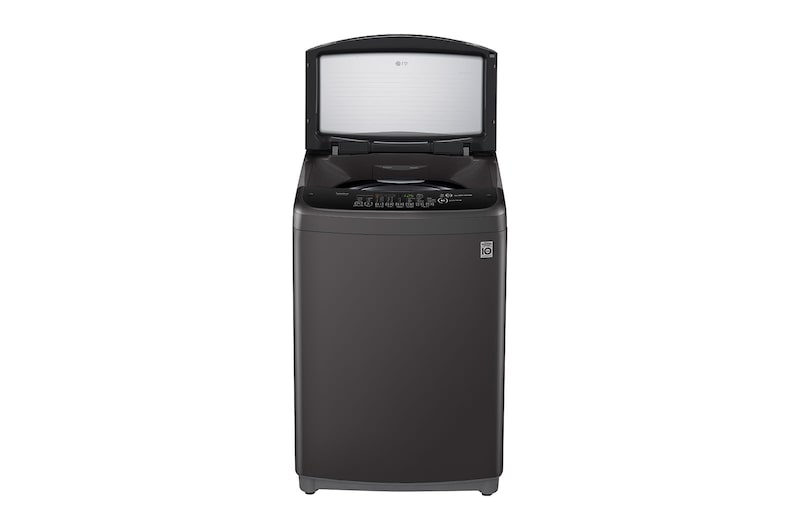 LG Lavadora LG Motor Smart Inverter, Smart Motion+Turbo Drum®, Pre-lavado+Normal, Carga Superior, 40lbs/18kg, color Negro, WT18BSB