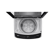 Lavadora LG WT18DV6, vista exterior lejana del tanque.