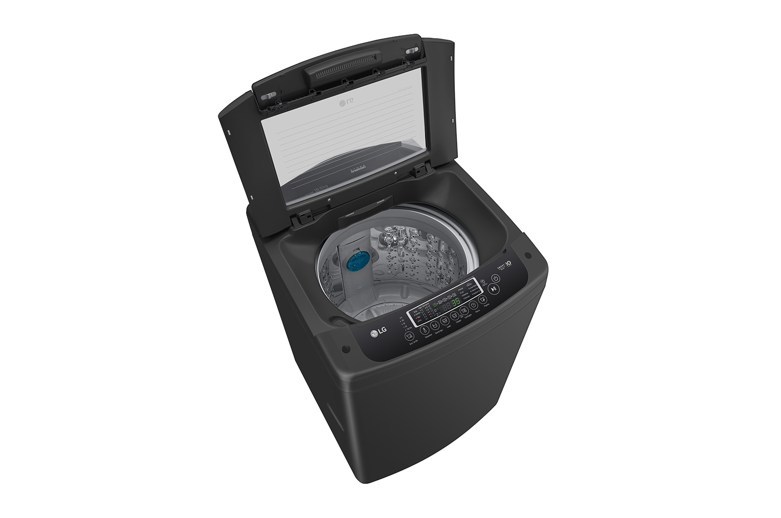 LG Lavadora carga superior 19kg /41lbs -Smart Motion -Negro claro-WT19BPB, WT19BPB