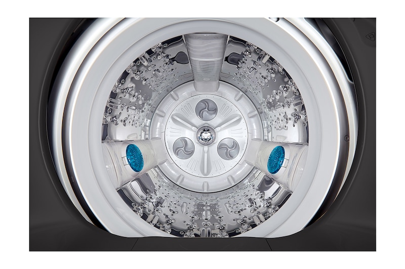 LG Lavadora carga superior 19kg /41lbs -Smart Motion -Negro claro-WT19BPB, WT19BPB