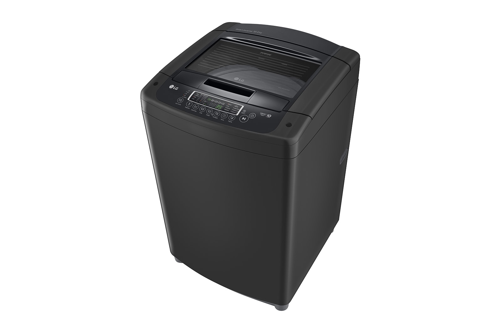 LG Lavadora carga superior 19kg /41lbs -Smart Motion -Negro claro-WT19BPB, WT19BPB