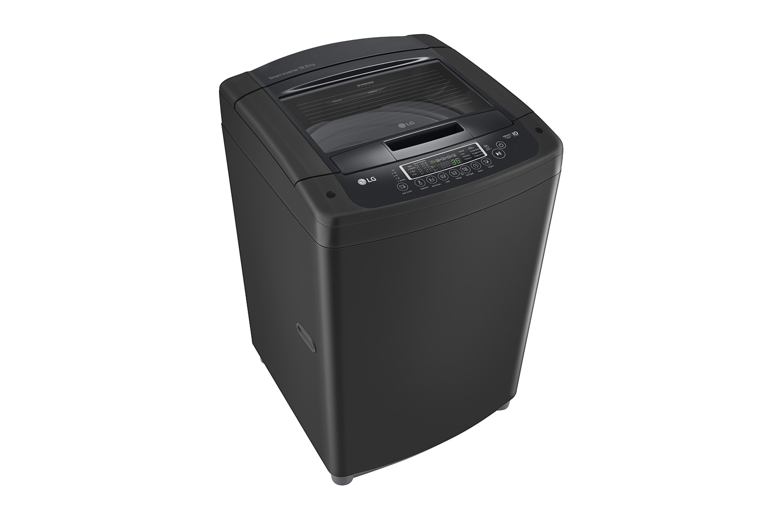 LG Lavadora carga superior 19kg /41lbs -Smart Motion -Negro claro-WT19BPB, WT19BPB