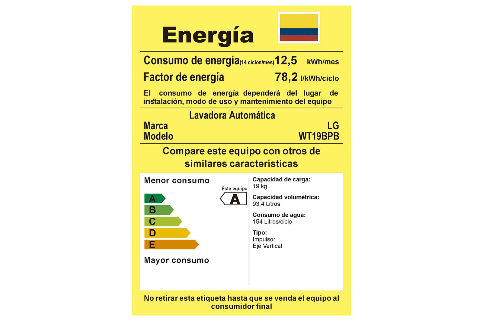 LG Lavadora carga superior 19kg /41lbs -Smart Motion -Negro claro-WT19BPB, WT19BPB