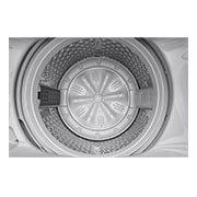 Lavadora LG WT19DV6, interior del tanque desde afuera.