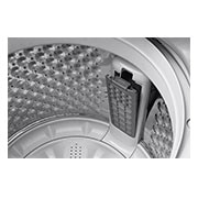 Lavadora LG WT19DV6, interior del tanque desde dentro.