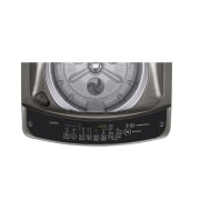 LG Lavadora de Carga Superior Acabado oscuro con motor Smart Inverter y capacidad total de 42lbs/19 kilos, WT19VSB