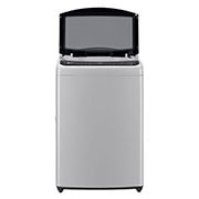 Lavadora LG wt21dv6, vista frontal con puerta abierta.