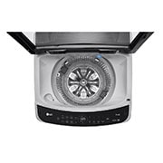 Lavadora LG wt21dv6, vista interior del tanque desde afuera alejado