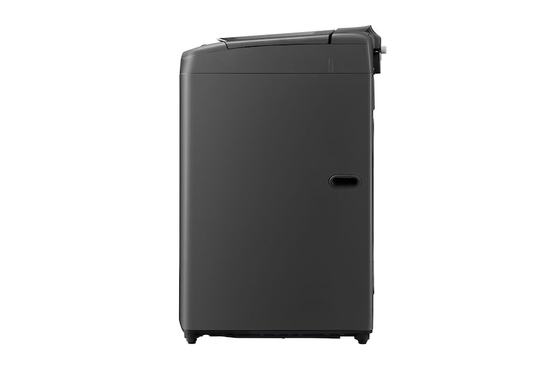 Lavadora LG WT21MV6 vista lateral completa.