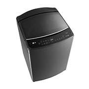 Lavadora LG WT21MV6 vista frontal izquierda desde arriba.
